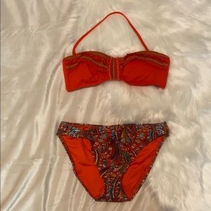 NWT Lucky Brand Bikini Swimsuit Set